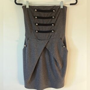 Military inspired dress